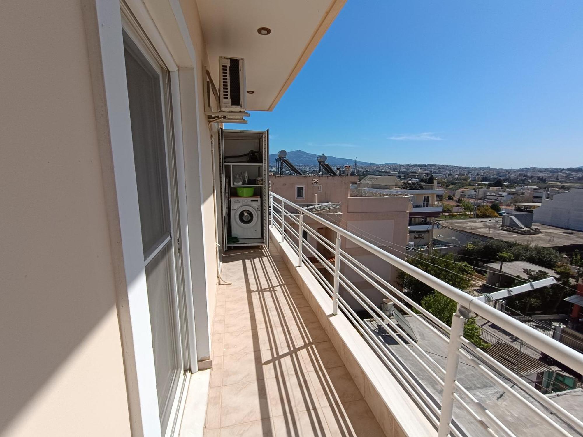 New Elegant Roof Apartment Acharnes Exteriör bild